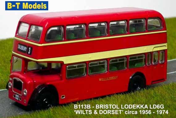 Wilts & Dorset Bristol Lodekka LD6G ECW.